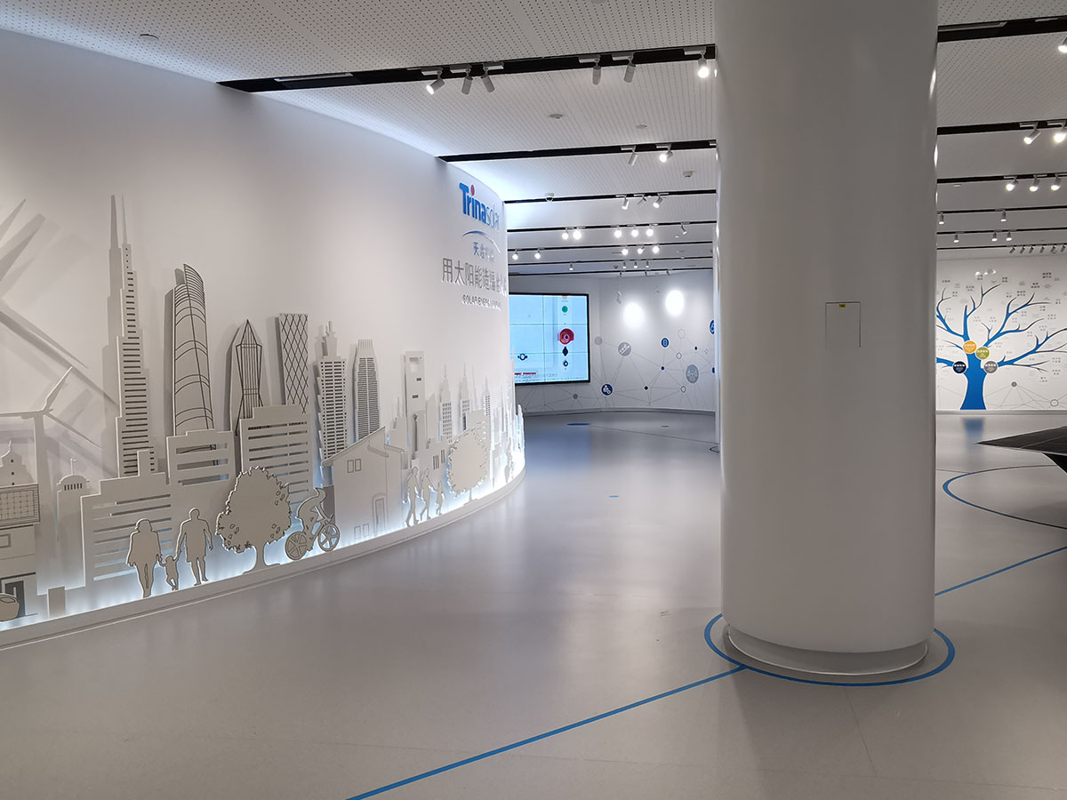 天合光(guāng)能展廳設計(jì)