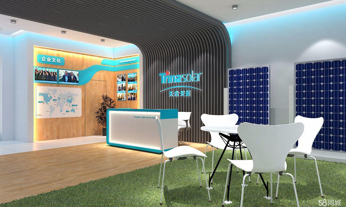 天合光(guāng)能展廳設計(jì)